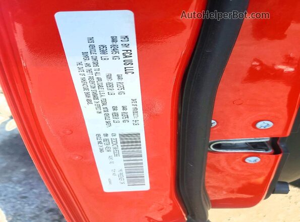 2C3CDXCT0KH532366 2019 DODGE CHARGER Red 360 interior view