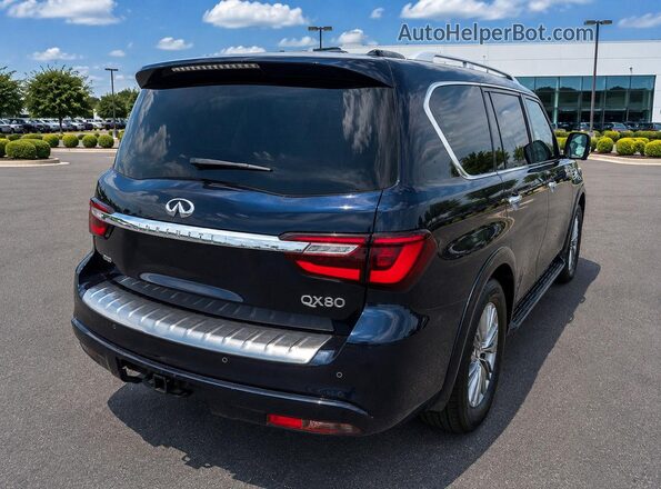JN8AZ2AE8M9269966 2021 INFINITI QX80 Синий Вид спереди