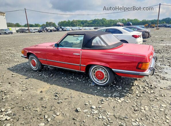 10704412003659 1972 MERCEDES-BENZ SL-CLASS Red Задня права чверть