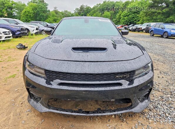 2C3CDXL9XMH585938 2021 DODGE CHARGER Black Հետևի տեսք