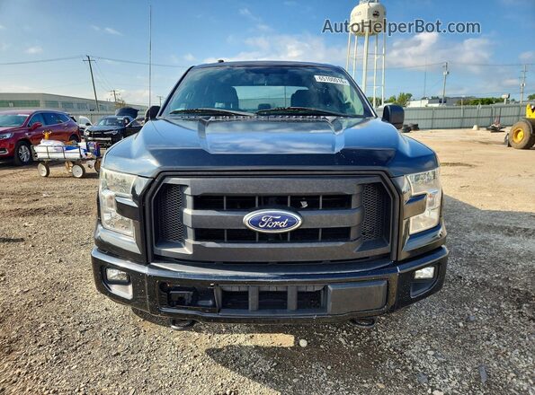 1FTEW1EP8GKF79933 2016 FORD F150 Black Vista trasera