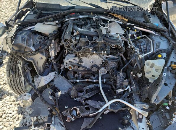 ZARFAEDNXJ7563985 2018 ALFA ROMEO GIULIA Gray Engine compartment view