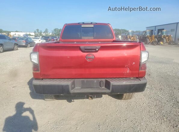 1N6AA1F36GN510730 2016 NISSAN TITAN Red Widok wnętrza z przodu