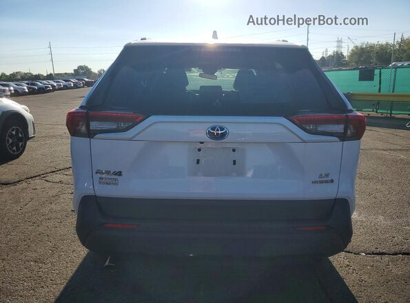 4T3LWRFV6NU081107 2022 TOYOTA RAV4 White წინა სალონის ხედი