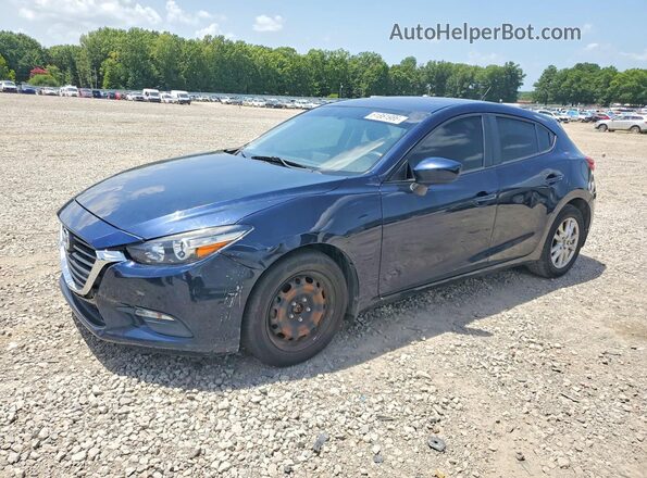 3MZBN1K79HM145618 2017 MAZDA 3 Black Tył lewy