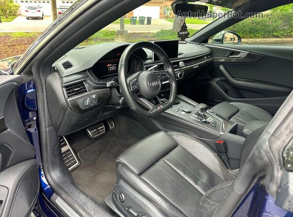 WAUC4CF51JA083954 2018 AUDI OTHER Blue Rear view
