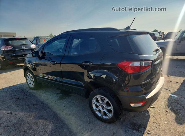 MAJ6S3GL5LC387580 2020 FORD ECOSPORT Black Задня права чверть