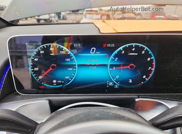W1N4M4HB3MW115741 2021 MERCEDES-BENZ GLB-CLASS Black უკანა სავარძლების ხედი
