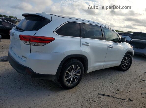 5TDJZRFH0HS416912 2017 TOYOTA HIGHLANDER White წინა მარჯვენა