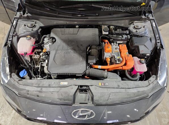 KMHLM4AJ6PU078250 2023 HYUNDAI ELANTRA Серый Вид подкапотного пространства