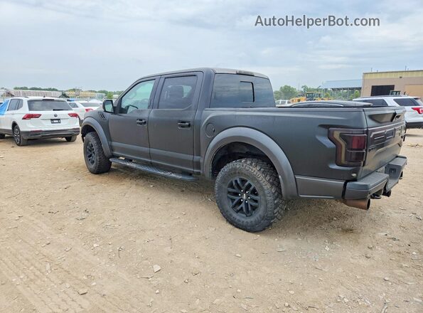 1FTFW1RGXHFA22420 2017 FORD F150 Black Задня права чверть