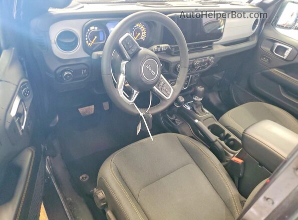 1C4PJXENXSW592032 2025 JEEP WRANGLER Gray ხელსაწყოთა პანელის ხედი