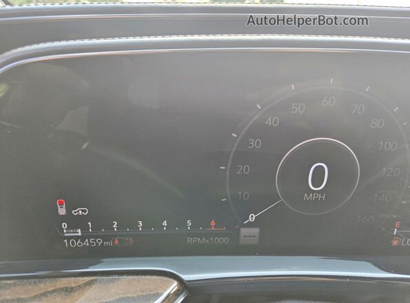 1GYS4GKL6PR610790 2023 CADILLAC ESCALADE Charcoal ხელსაწყოთა პანელის ხედი
