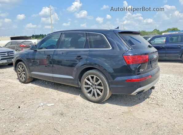 WA1LHAF73JD006816 2018 AUDI Q7 Blue Tył prawy