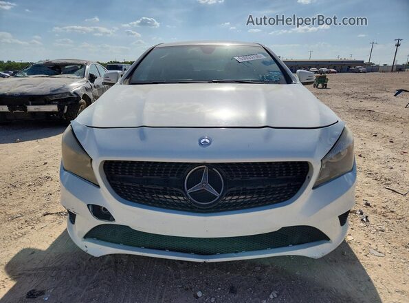WDDSJ4EB3GN339054 2016 MERCEDES-BENZ CLA-CLASS White Vista trasera