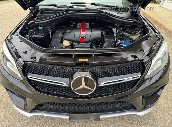 4JGED6EB0JA121898 2018 MERCEDES-BENZ GLE Black წინა პანელის ხედი