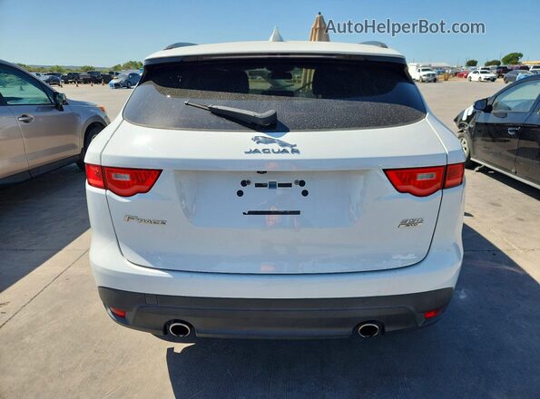 SADCJ2BV3HA892849 2017 JAGUAR F-PACE White Widok wnętrza z przodu