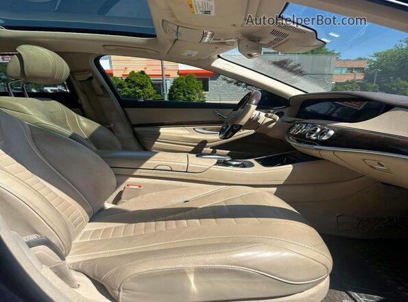 WDDUG8GB7KA431280 2019 MERCEDES-BENZ S-CLASS Black Vista interior trasera