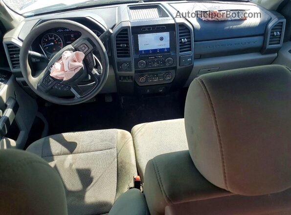 1FT7W2A63LEE97998 2020 FORD F250 White ხელსაწყოთა პანელის ხედი