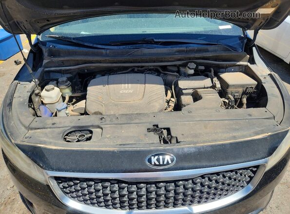 KNDMB5C14G6088507 2016 KIA SEDONA Черный Вид наклейки с VIN-кодом
