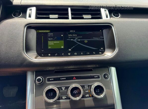 SALWG2FV2HA148296 2017 LAND ROVER RANGE ROVER Black 360 interior view