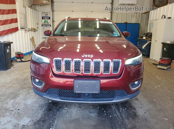 1C4PJMDX4KD158363 2019 JEEP CHEROKEE Red Հետևի տեսք