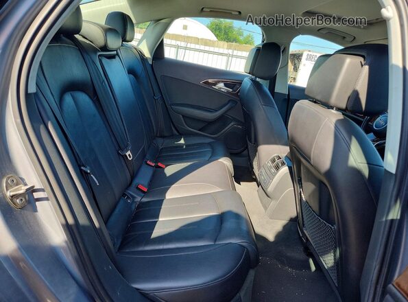 WAUFGAFC3GN160056 2016 AUDI A6 Gray Вид задньої частини салону