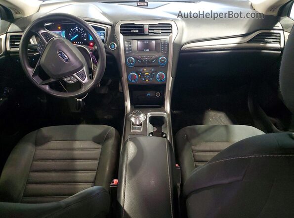 3FA6P0LU1HR400168 2017 FORD FUSION White Widok zestawu wskaźników
