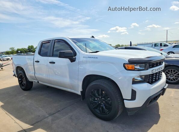 1GCRWBEK4MZ292832 2021 CHEVROLET SILVERADO White Դիմացի տեսք