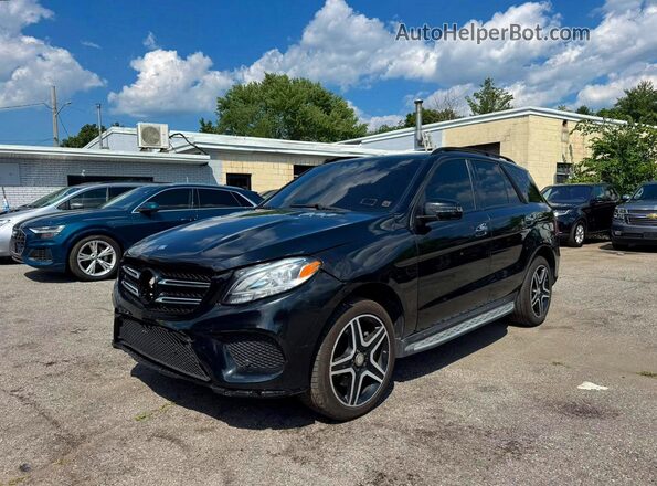4JGDA5HB1HA884534 2017 MERCEDES-BENZ GLE Black Задня права чверть