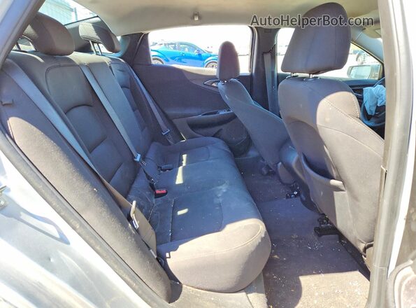 1G1ZC5ST6NF166507 2022 CHEVROLET MALIBU Silver Rear interior view
