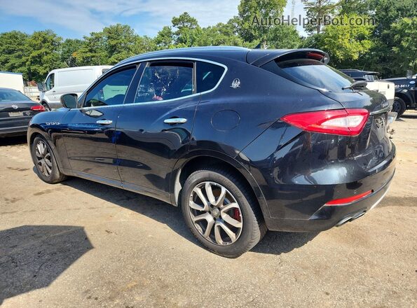 ZN661XUL9HX233266 2017 MASERATI LEVANTE Черный Задняя правая четверть
