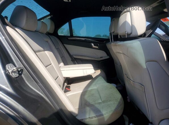 WDDHF5KBXGB218707 2016 MERCEDES-BENZ E Серый Вид задней части салона