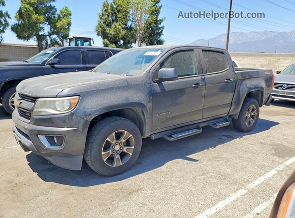 1GCGSDEN5H1218056 2017 CHEVROLET COLORADO Gray Rear left