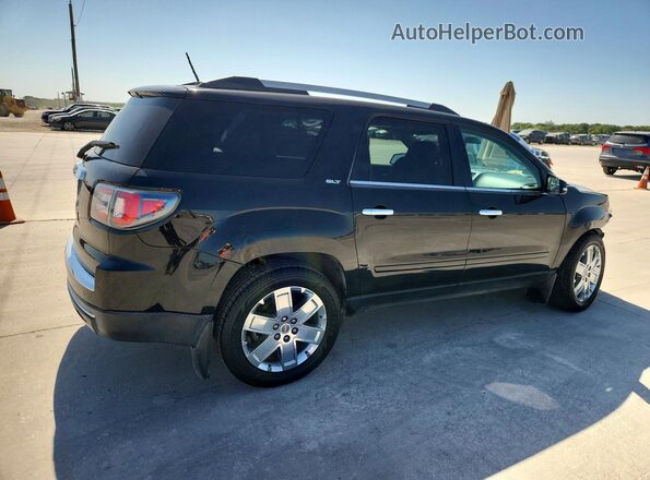 1GKKRSKD3HJ173578 2017 GMC ACADIA Черный Передняя правая четверть
