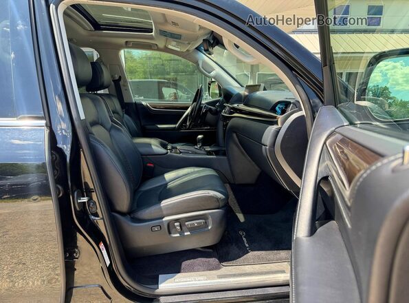 JTJHY7AX3J4262165 2018 LEXUS LX Black Вид ззаду