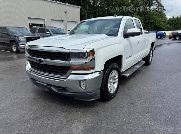 1GCVKREC5HZ351694 2017 CHEVROLET SILVERADO White Rear left