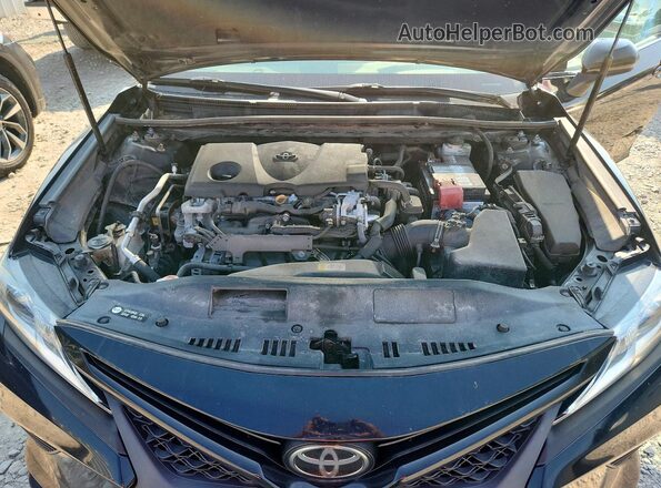 4T1B11HK5KU760711 2019 TOYOTA CAMRY Black Շարժիչի բաժամունքի տեսք