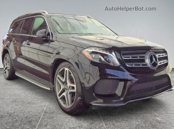 4JGDF7DE5KB222454 2019 MERCEDES-BENZ GLS Черный Задняя левая четверть