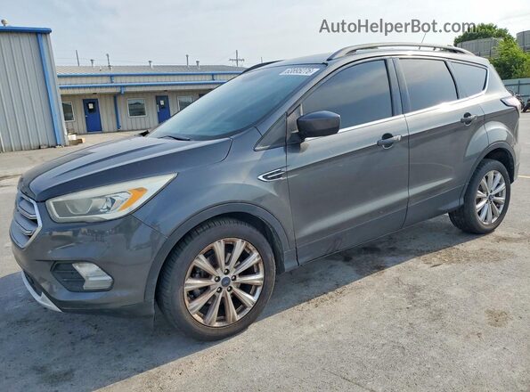1FMCU0HDXJUC03797 2018 FORD ESCAPE Серый Задняя левая четверть