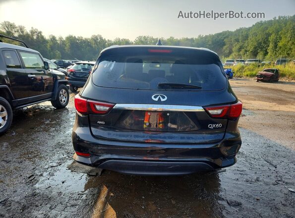 5N1DL0MM5KC568862 2019 INFINITI QX60 Black წინა სალონის ხედი