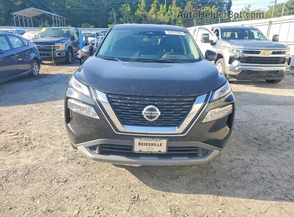 5N1AT3BA9MC737300 2021 NISSAN ROGUE Black Rear view
