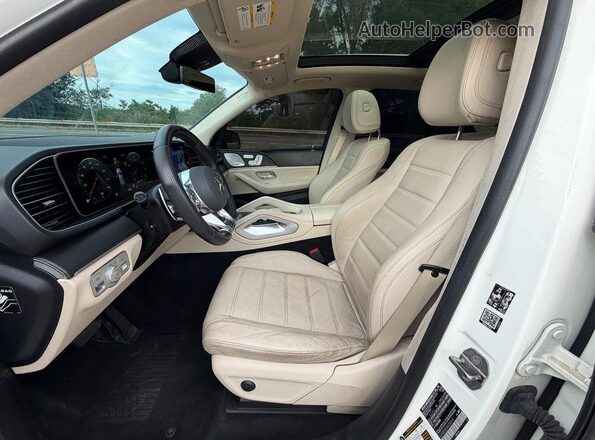 4JGFB8GB5MA396514 2021 MERCEDES-BENZ GLE-CLASS Белый Вид наклейки с VIN-кодом