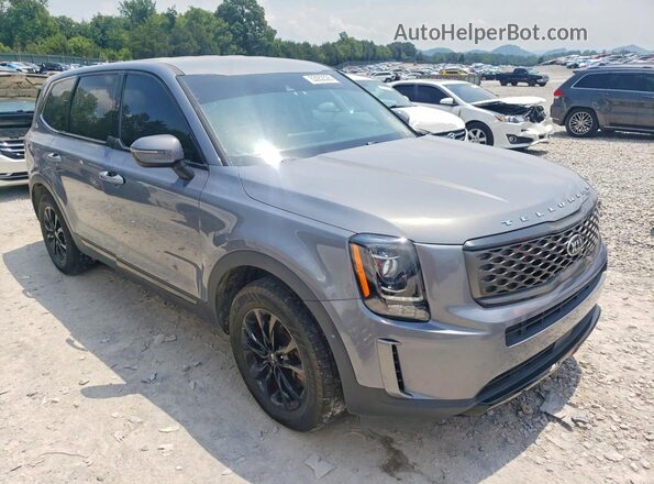 5XYP2DHC2LG009439 2020 KIA TELLURIDE Gray Widok z przodu