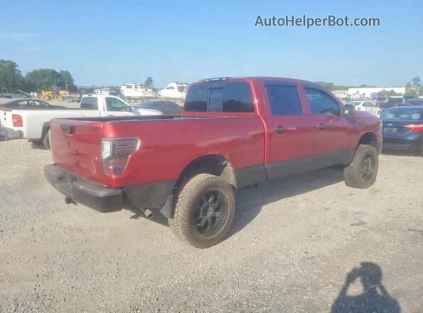 1N6AA1F36GN510730 2016 NISSAN TITAN Red Przód prawy