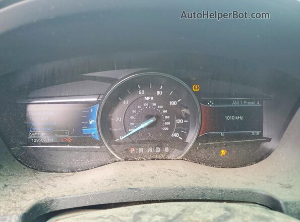 1FM5K8GT0GGB20568 2016 FORD EXPLORER Черный Вид задних сидений
