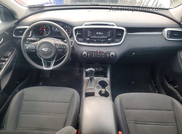 5XYPGDA33HG255824 2017 KIA SORENTO White Vista del cuadro de instrumentos