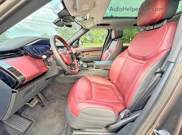 SAL1L9FUXPA154724 2023 LAND ROVER RANGE Gray Engine compartment view