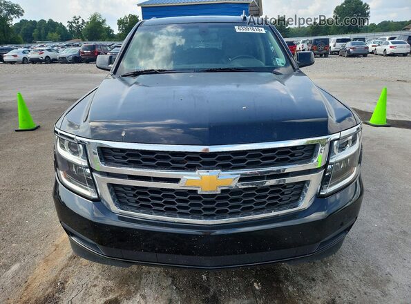 1GNSCAKC7JR185360 2018 CHEVROLET TAHOE Black Vista trasera