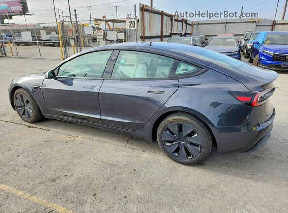5YJ3E1EA5RF869231 2024 TESLA MODEL Угольный Задняя правая четверть